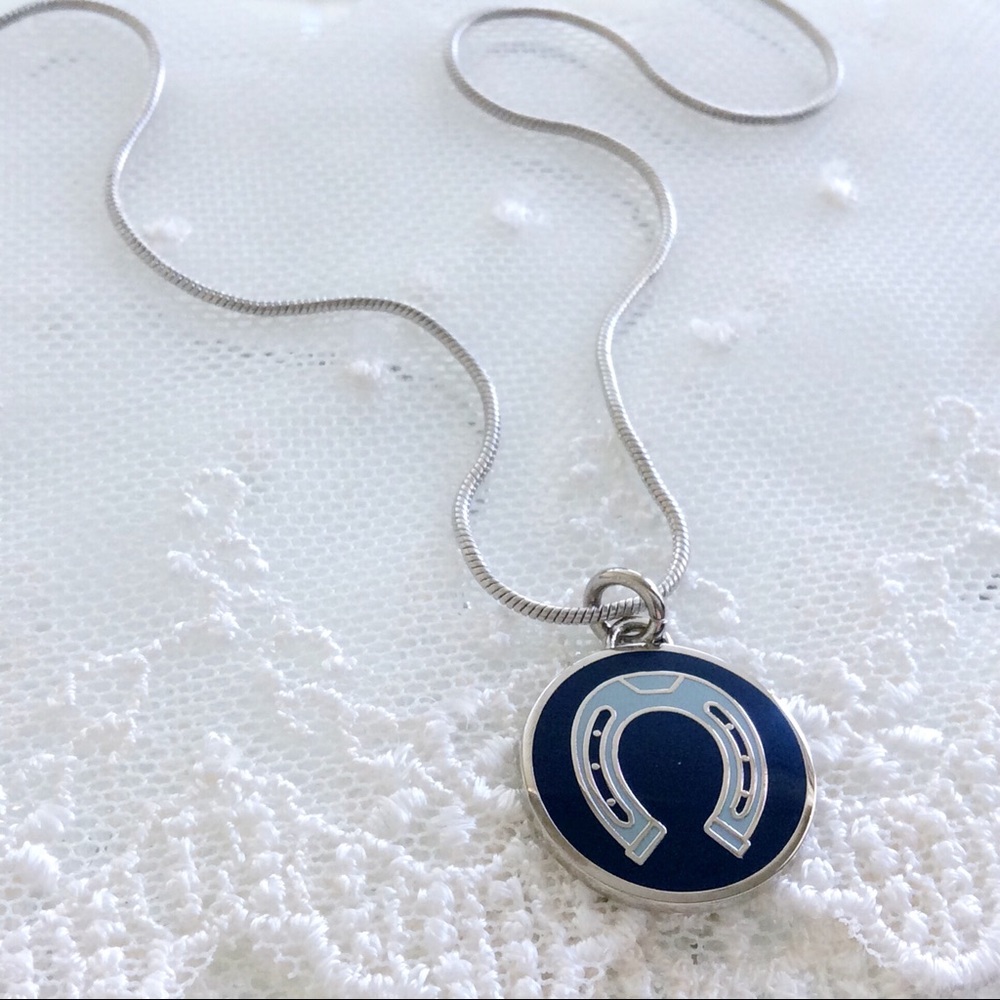 Coach Lucky Horseshoe Charm Necklace